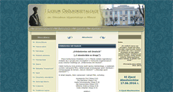 Desktop Screenshot of lo1mlawa.pl